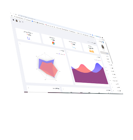 گراف های اماری در سامانه تولید یار